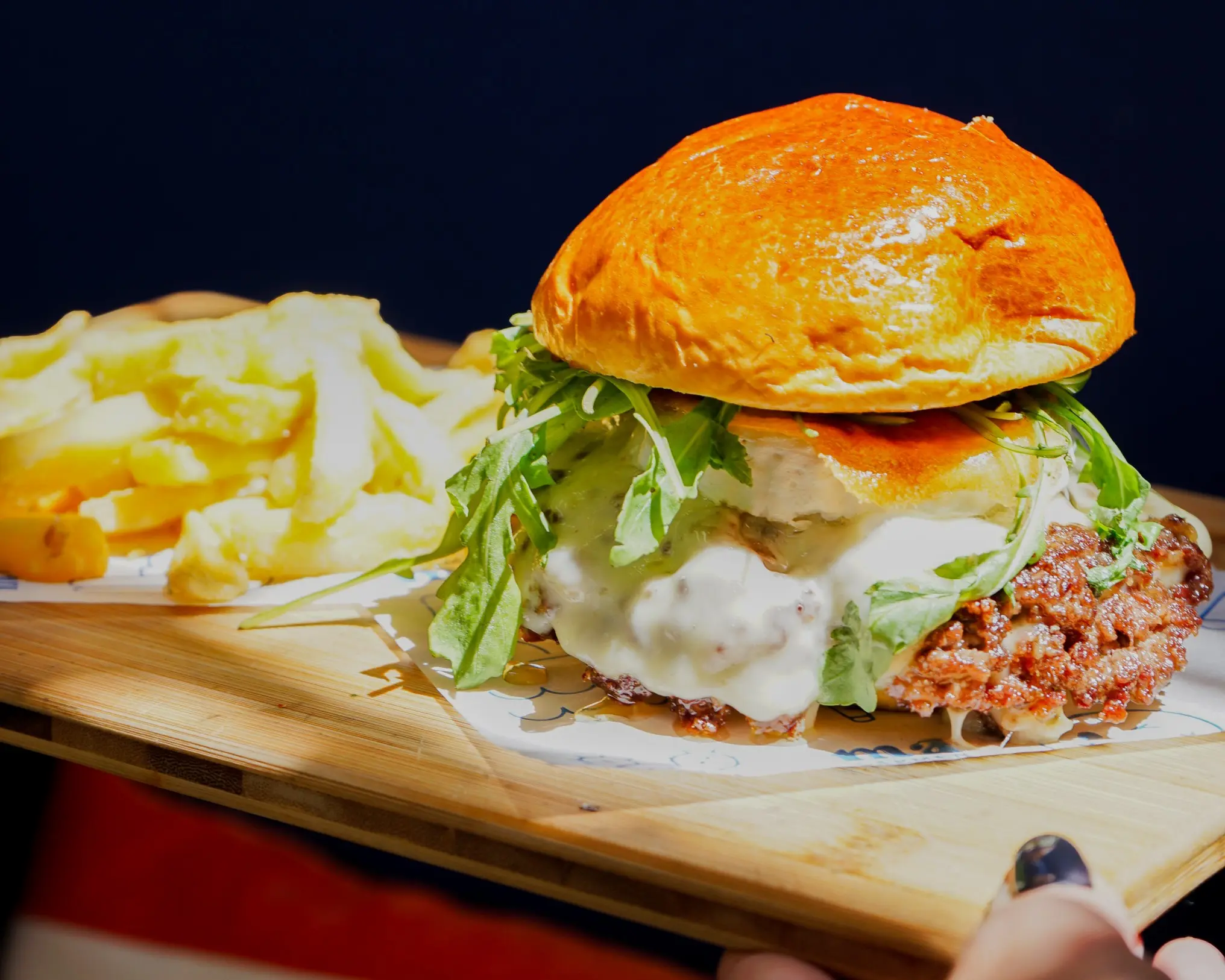 donde cenar en formentera, burger